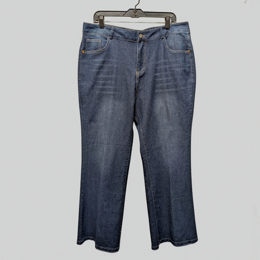 Classic 5 Pocket Style Soft Lightweight Denim Relaxed Fit Women's Jeans XL